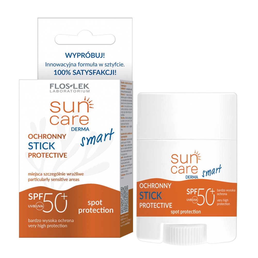 FLOSLEK Sun CAre Derma Smart Ochronny Stick SPF 50+ 20 g