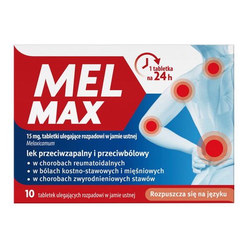 Mel Max 15 mg, 10 tabl.
