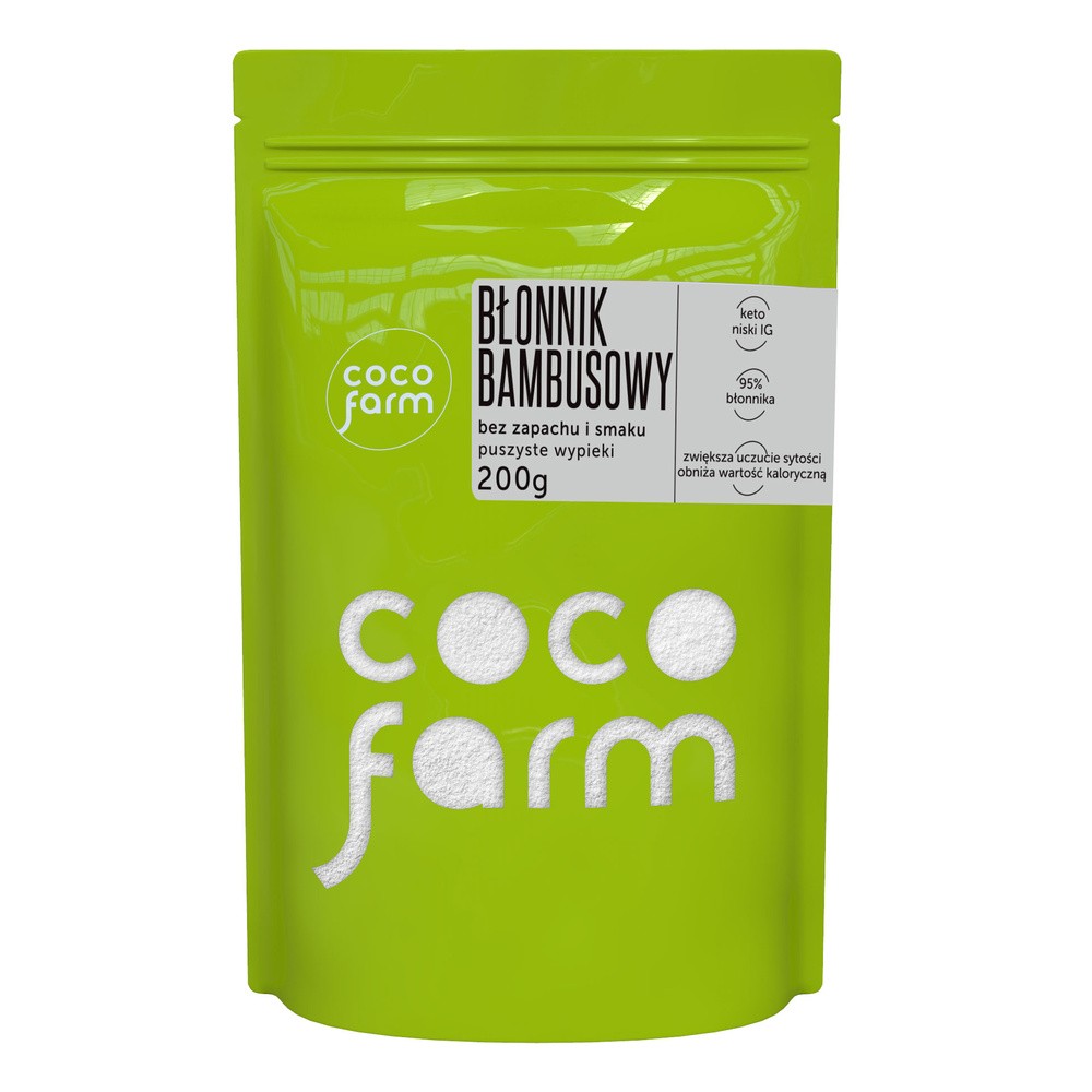 Coco Farm, Błonnik bambusowy, 200 g