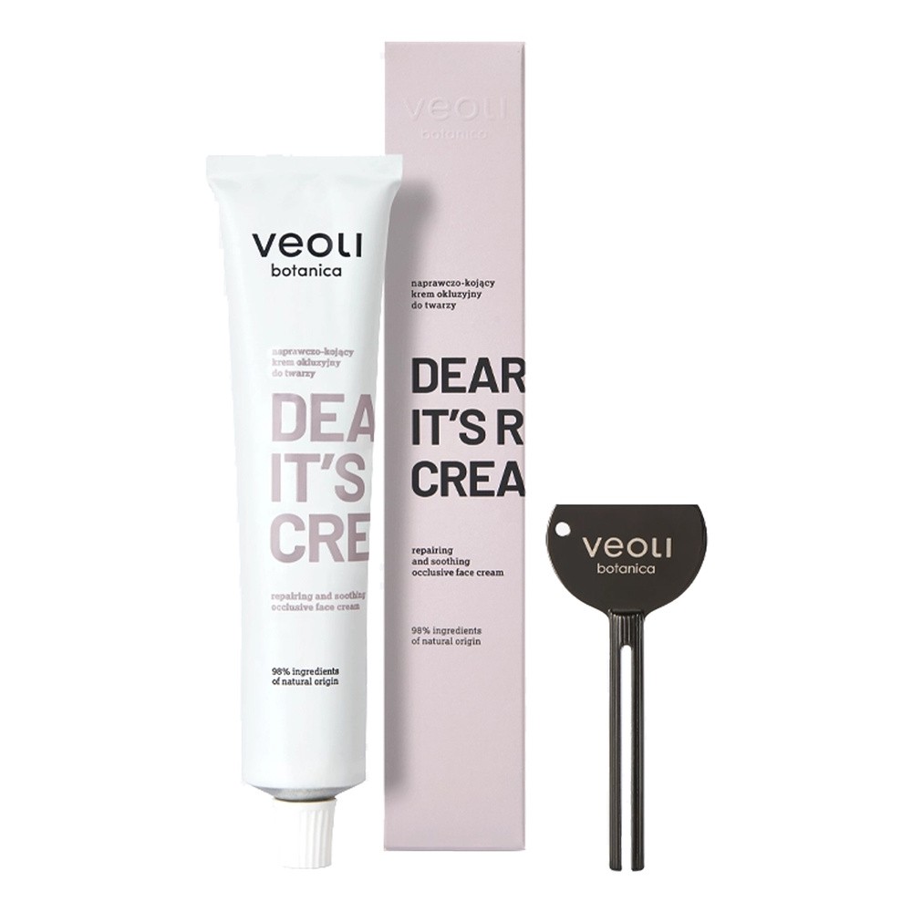 Veoli Botanica, Dear Skin, It’s Rich Cream Naprawczo-kojący Krem Okluzyjny Do Twarzy, 75ml