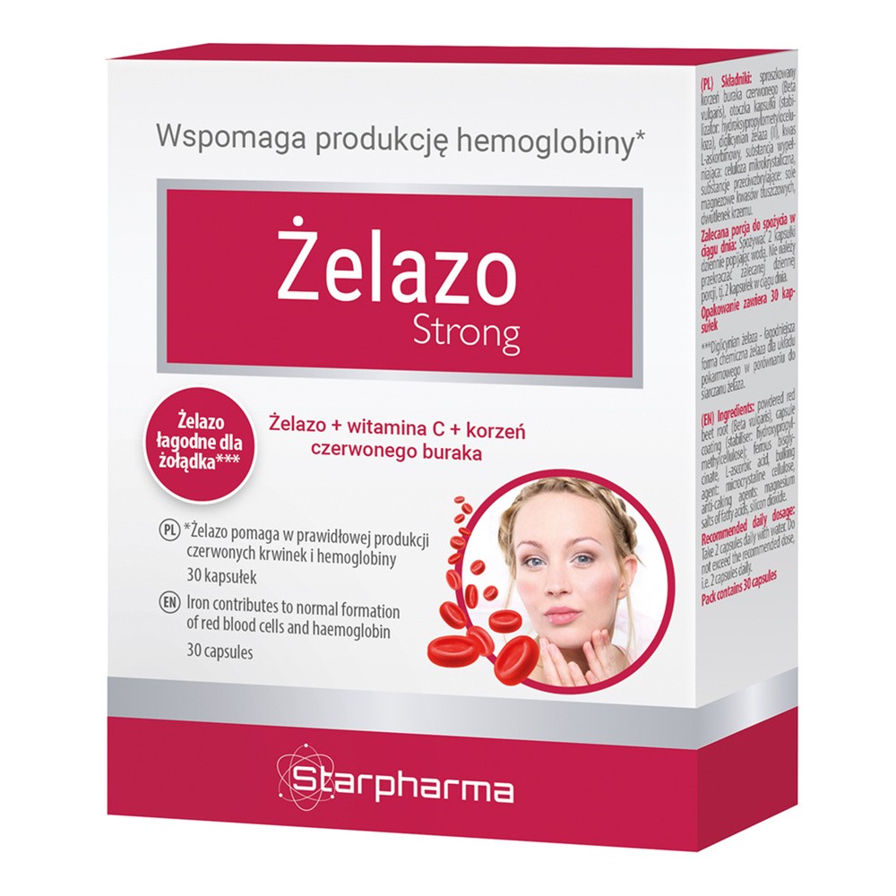 Starpharma Żelazo Strong x 30 kaps