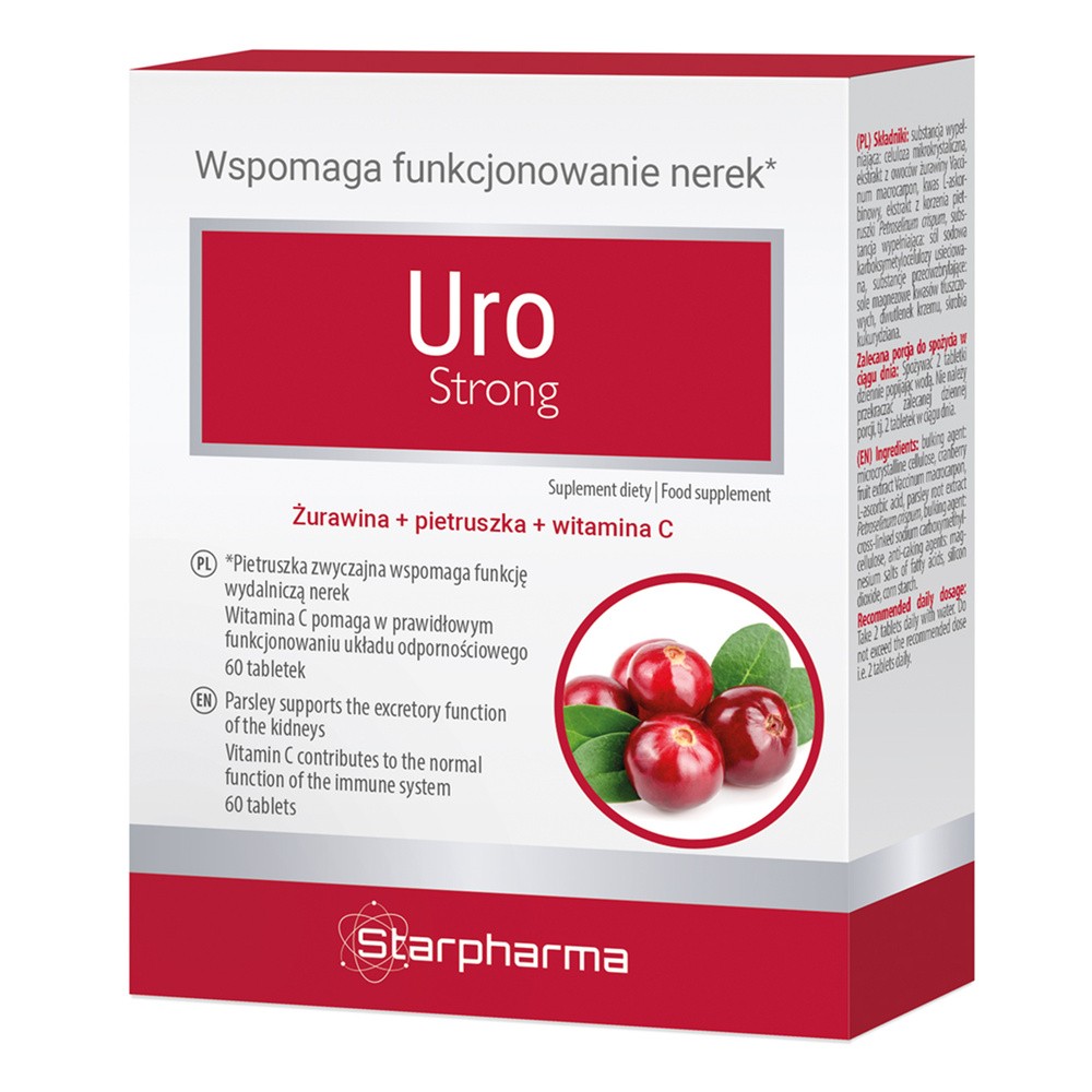 Starpharma Uro Strong suplement diety 30 tab.