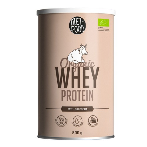 Diet-Food Białko Serwatkowe z Kakao 500 g EKO MIPSERWATKAKA