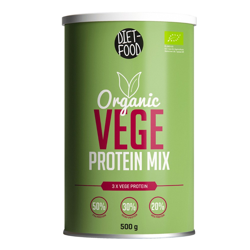 Diet-Food ORGANIC VEGE PROTEIN MIX 500 G Diet Food