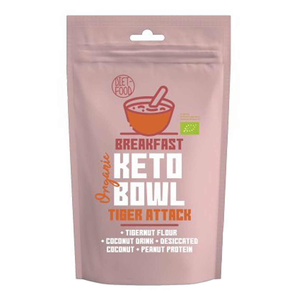 DIET-FOOD Śniadaniowy Keto Bowl - Tiger Attack BIO 200g - Diet Food