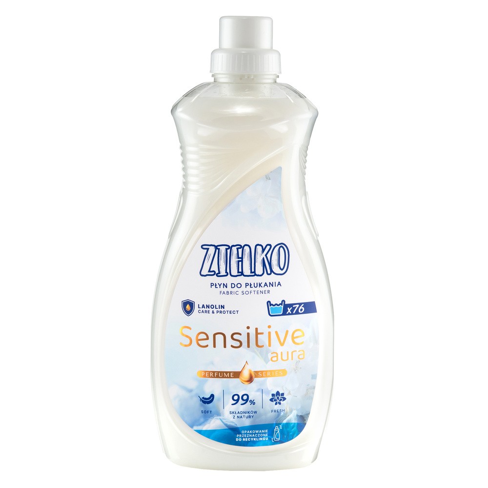 Zielko płyn do płukania tkanin Sensitive Aura 1520ml