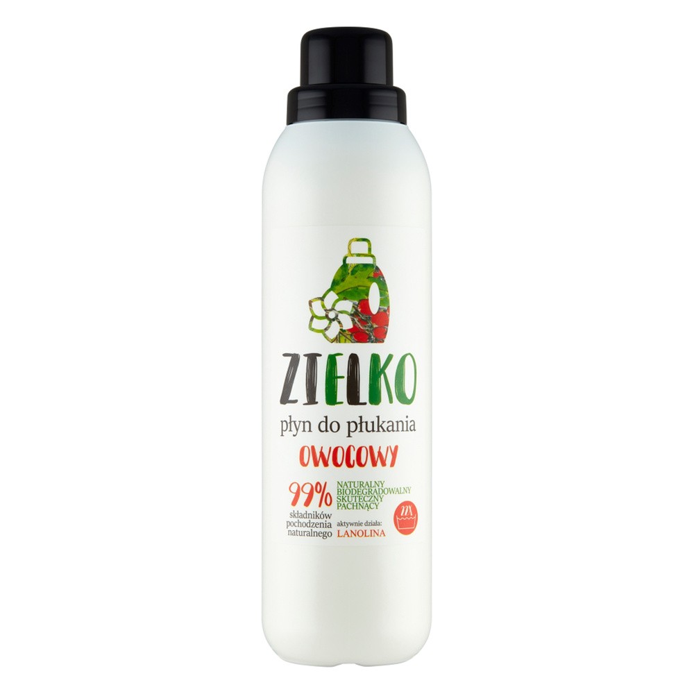 BioLife Sylveco ZIELKO ZIELKO Naturalny Płyn do płukania prania owocowy 5902249014907