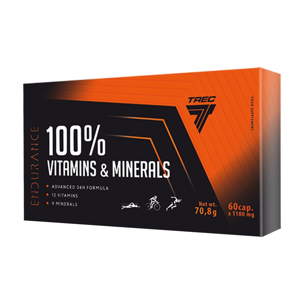 Trec 100% Vitamins&Minerals Endurance 60caps