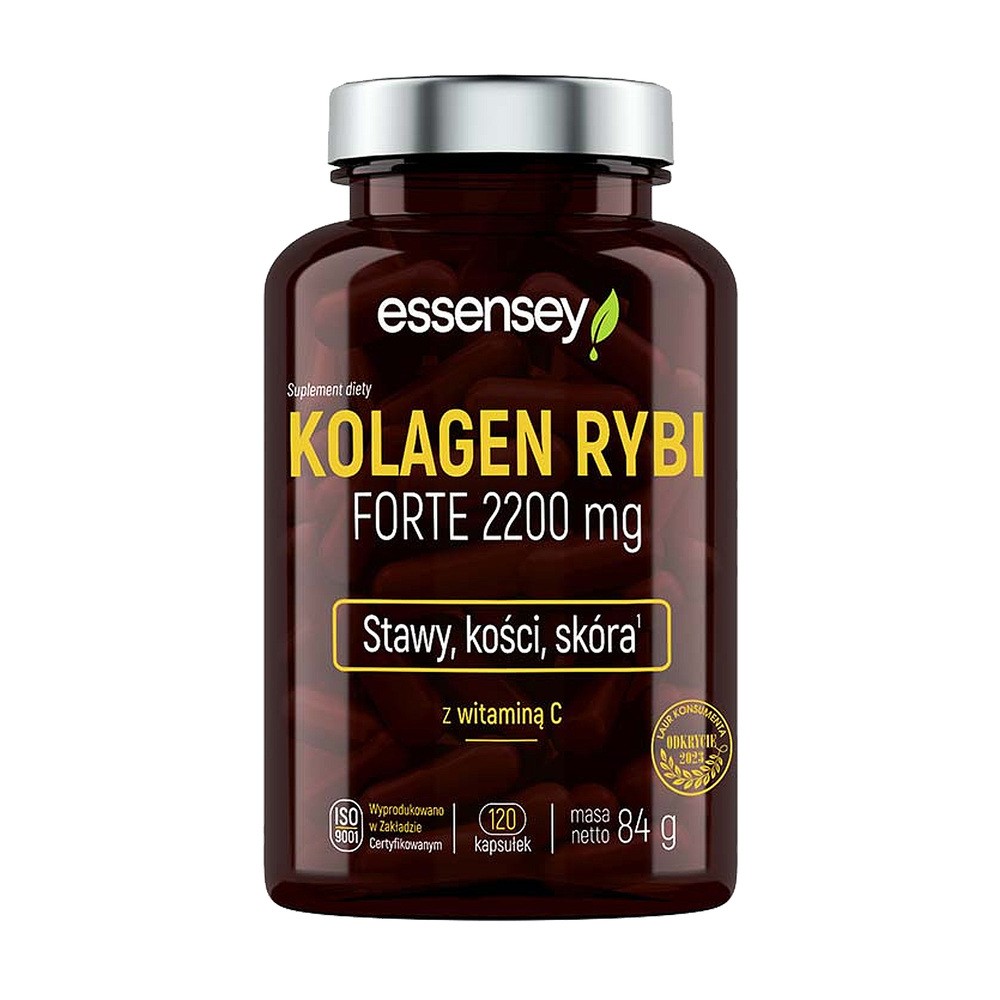 Essensey Kolagen Rybi Forte 2200 mg, 120 kapsułek