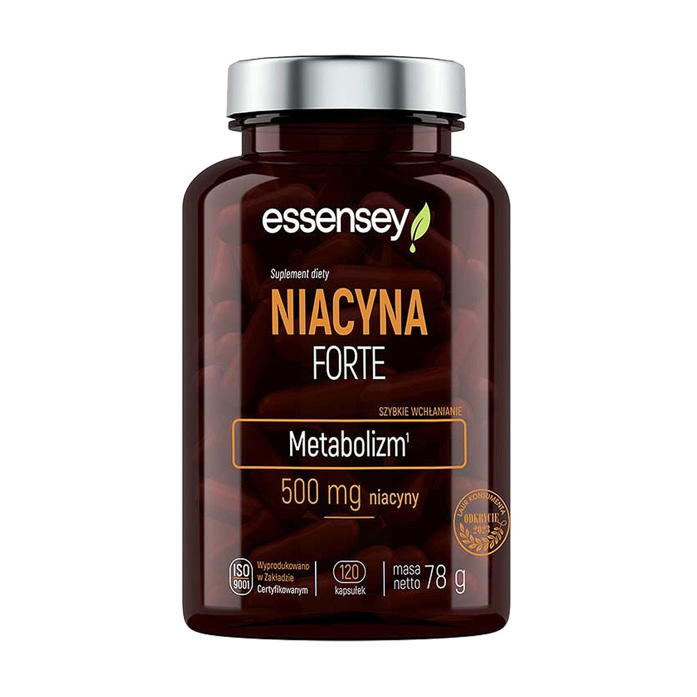Niacyna ESSENSEY Forte (120 kapsułek)
