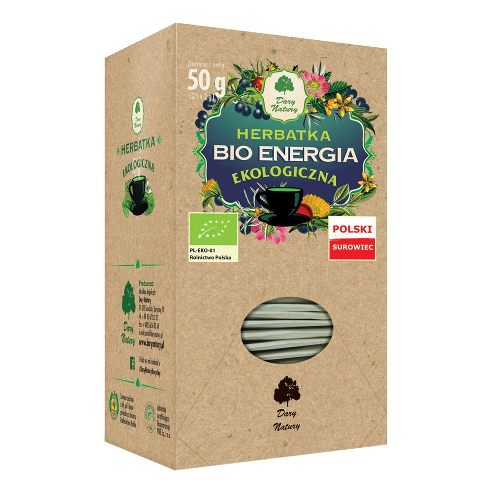 Dary Natury Herbata Bio-Energia Eko 20X2G