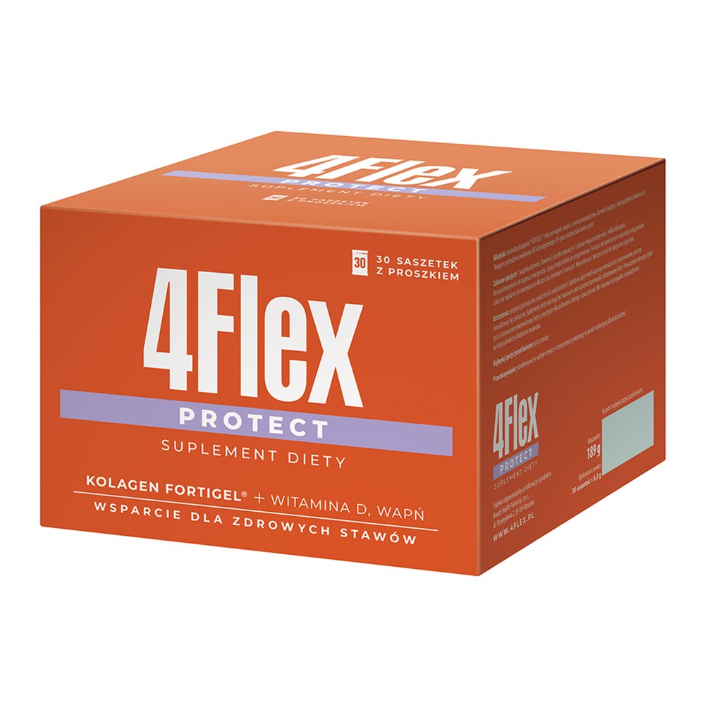 4Flex Protect, smak pomarańczowy, 30 saszetek