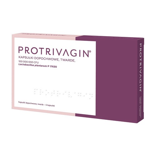 PROTRIVAGIN, 6 kapsułek dopochwowych