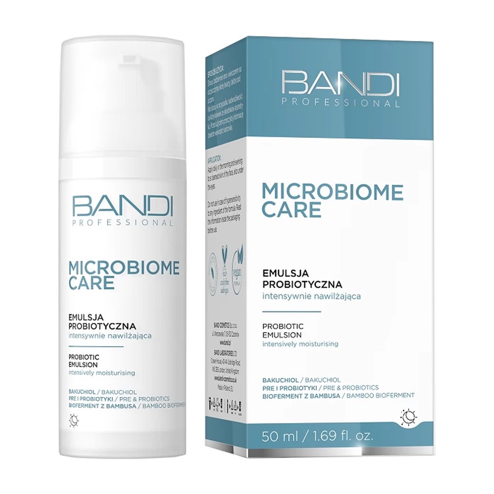 Bandi Microbiome Care, emulsja probiotyczna intensywnie nawilżająca, 50ml