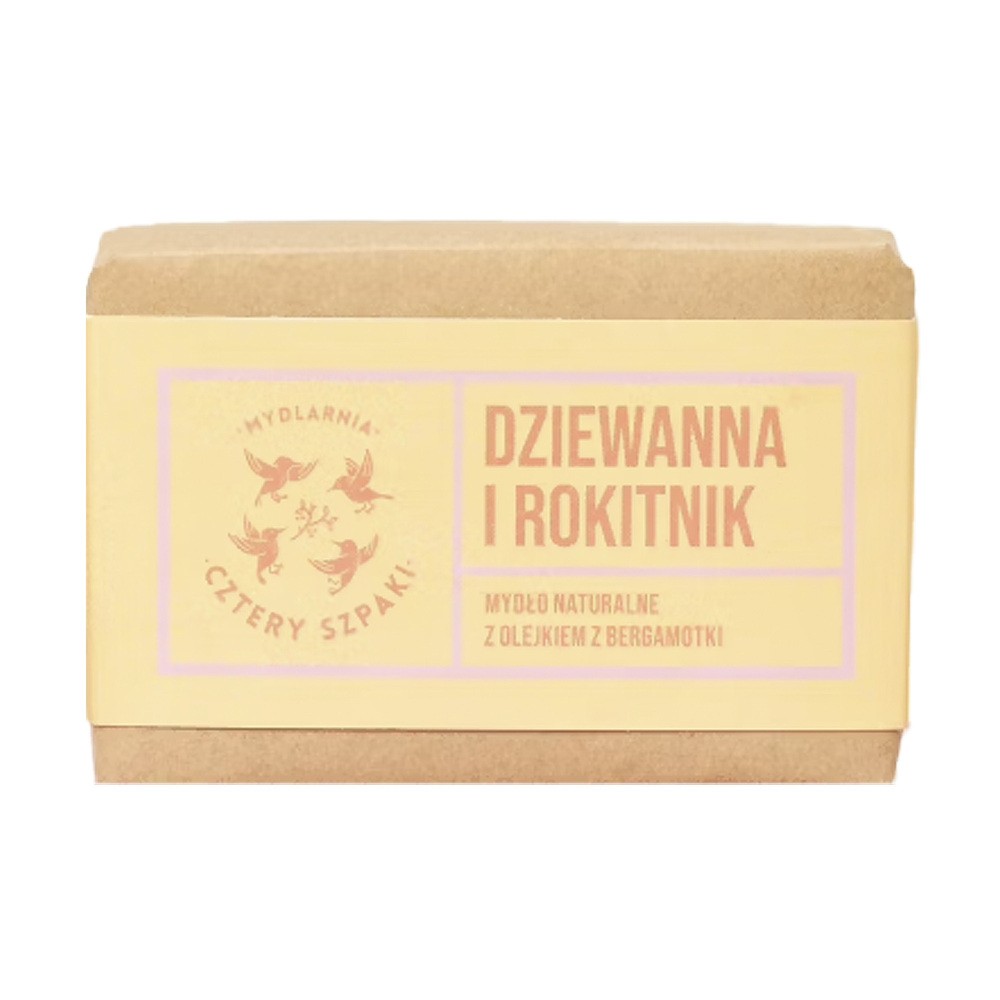 4 Szpaki 4 Szpaki Mydło Dziewanna i Rokitnik 110g