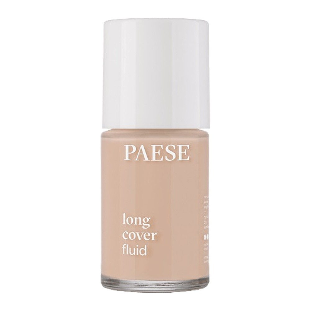 PAESE Long Cover Fluid podkład kryjący 02 Naturalny 30ml