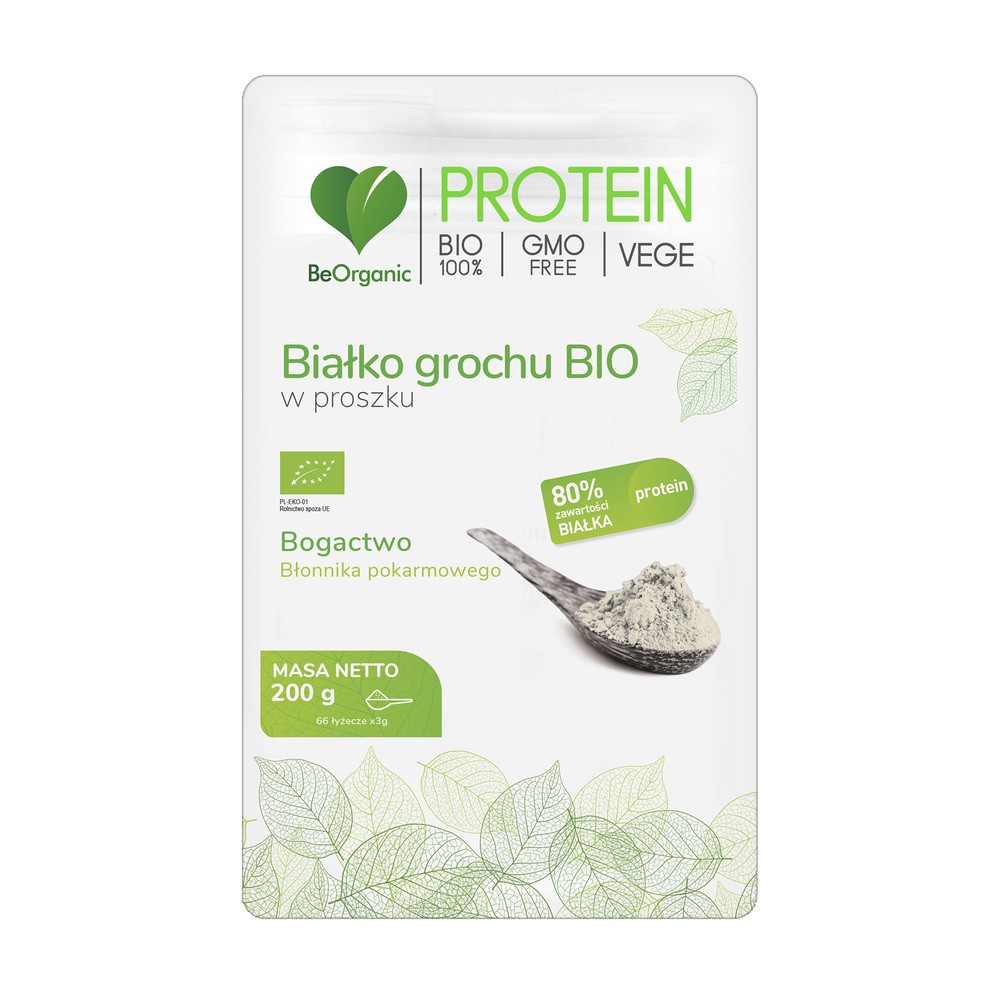 Aliness Białko grochu BIO w proszku 200g