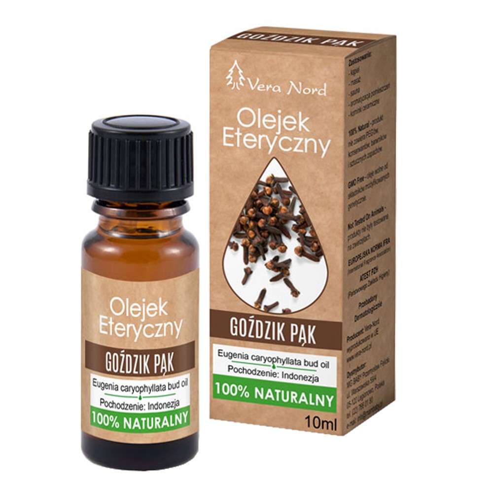 VERA NORD VERA NORD GOŹDZIK PĄK OLEJEK 100% 10ML