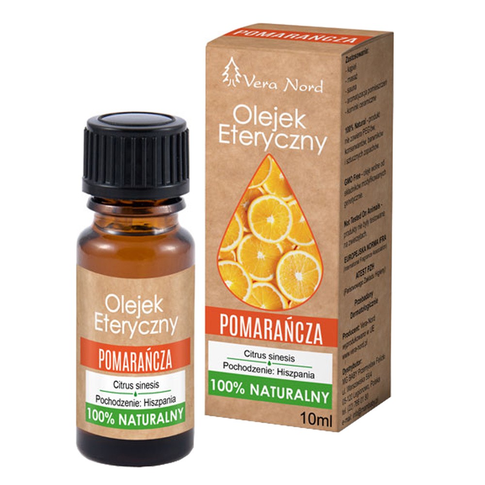 VERA NORD VERA NORD POMARAŃCZA OLEJEK 100% 10ML