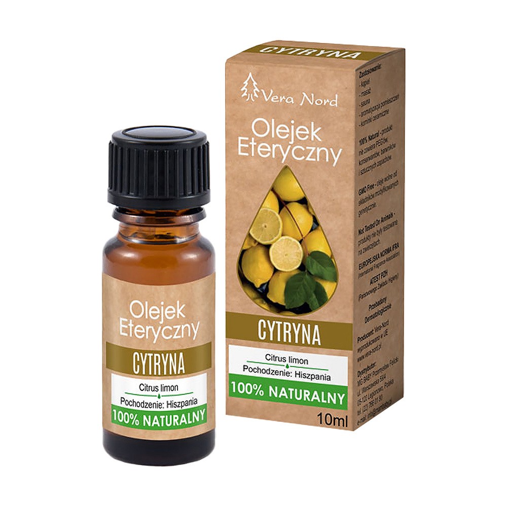 VERA NORD VERA NORD CYTRYNA OLEJEK ETERYCZNY 100% 10ML