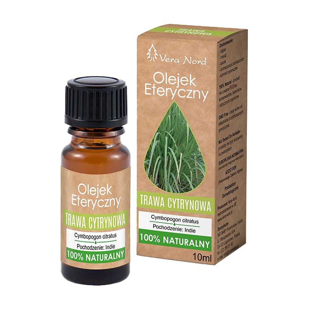 Vera-Nord Olejek eteryczny - Trawa cytrynowa (lemongrass)