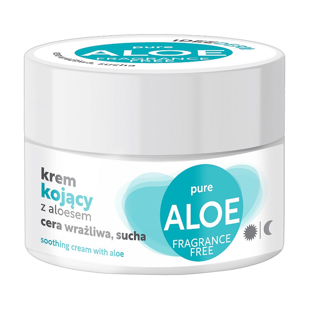 Idee Derm Krem kojący z aloesem, 50 ml