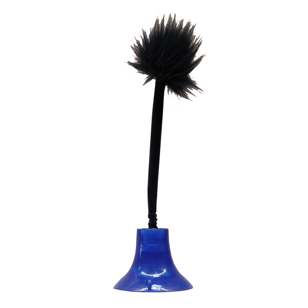Duvo+ DUVO ZAB KOT POMPON NA PRZYSSAWCE BLUE 31 5x10 3x10 3cm 12430 OF-A-VAT017175
