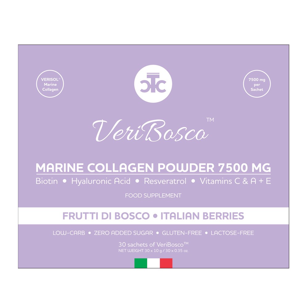 VeriBosco Marine Collagen 7500mg Forest Fruit Flavour 30 saszetek