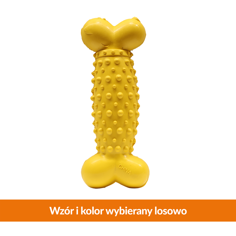 Duvo+ DUVO+ Zabawka Gumowa KOŚĆ Z KOLCAMI 14cm  od 95zł +DO 3% ZWROTU W PROGRAMIE LOJALNOŚCIOWYM OF-A-VAT017813