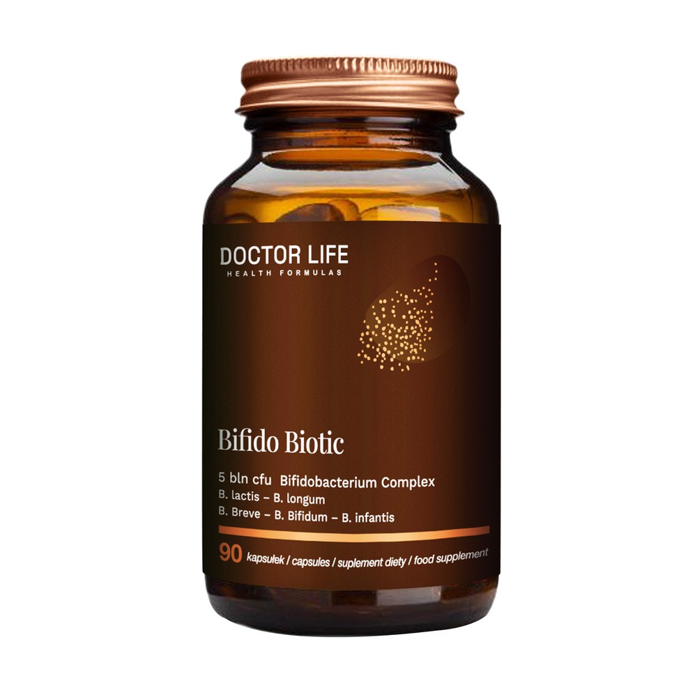 Suplement diety, Doctor Life, Bifido Biotic 5mld, 60 kaps.