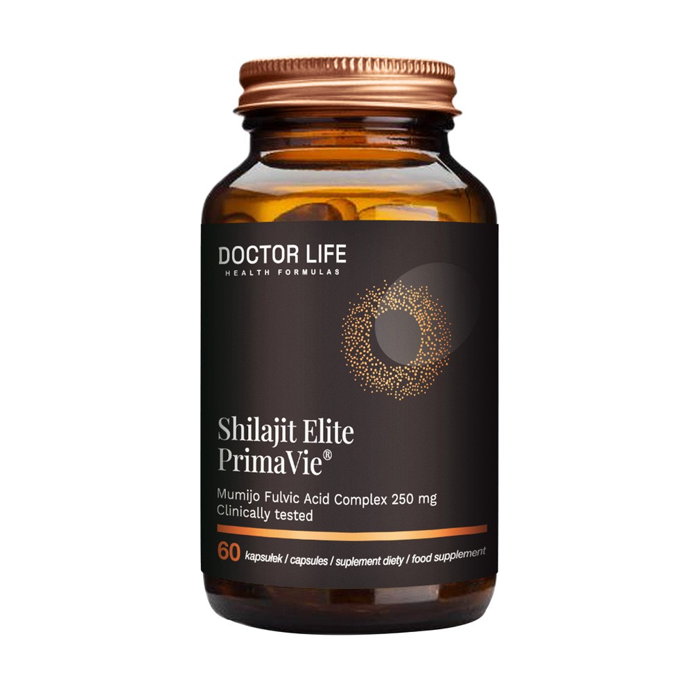Doctor Life Shilajit Elite PrimaVie, 60 kapsułek