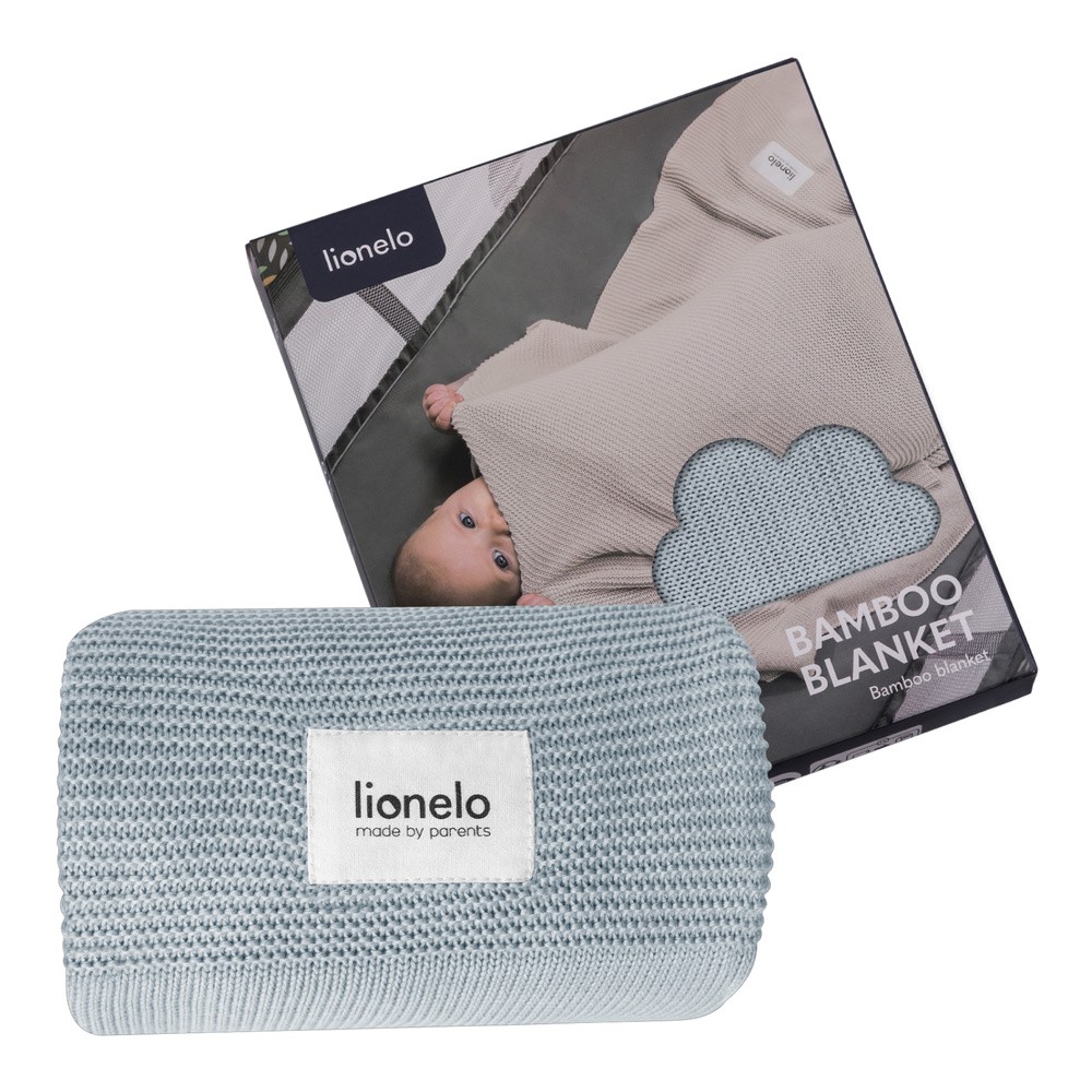 Lionelo Kocyk Bambusowy Bamboo Blanket Grey