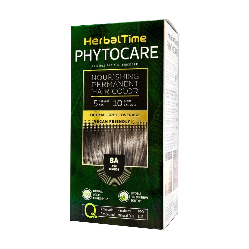 Herbal Time Naturalna Farba 8A ASH Blonde 130 ml
