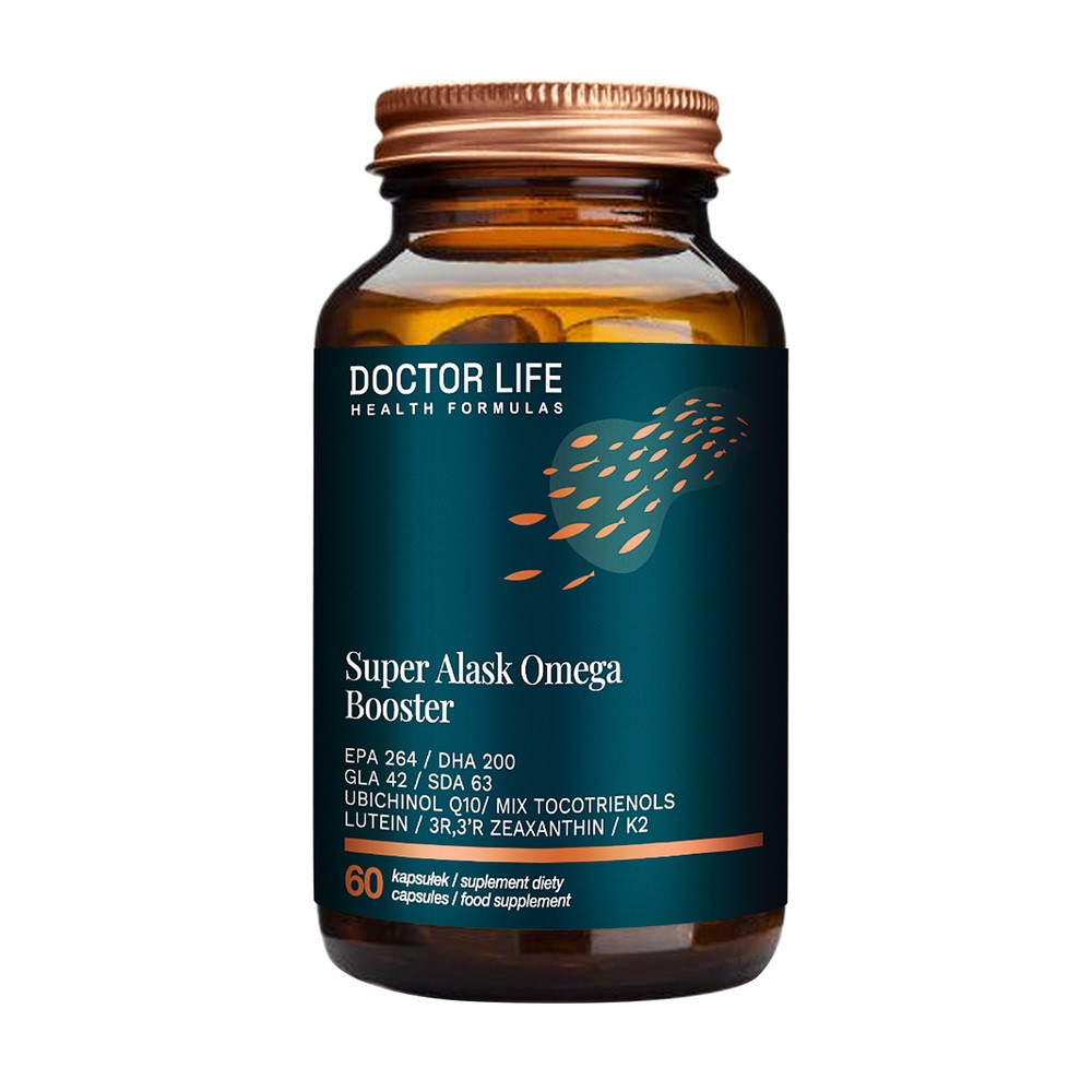 Doctor Life Super Alask Omega Booster, 60 kapsułek miękkich