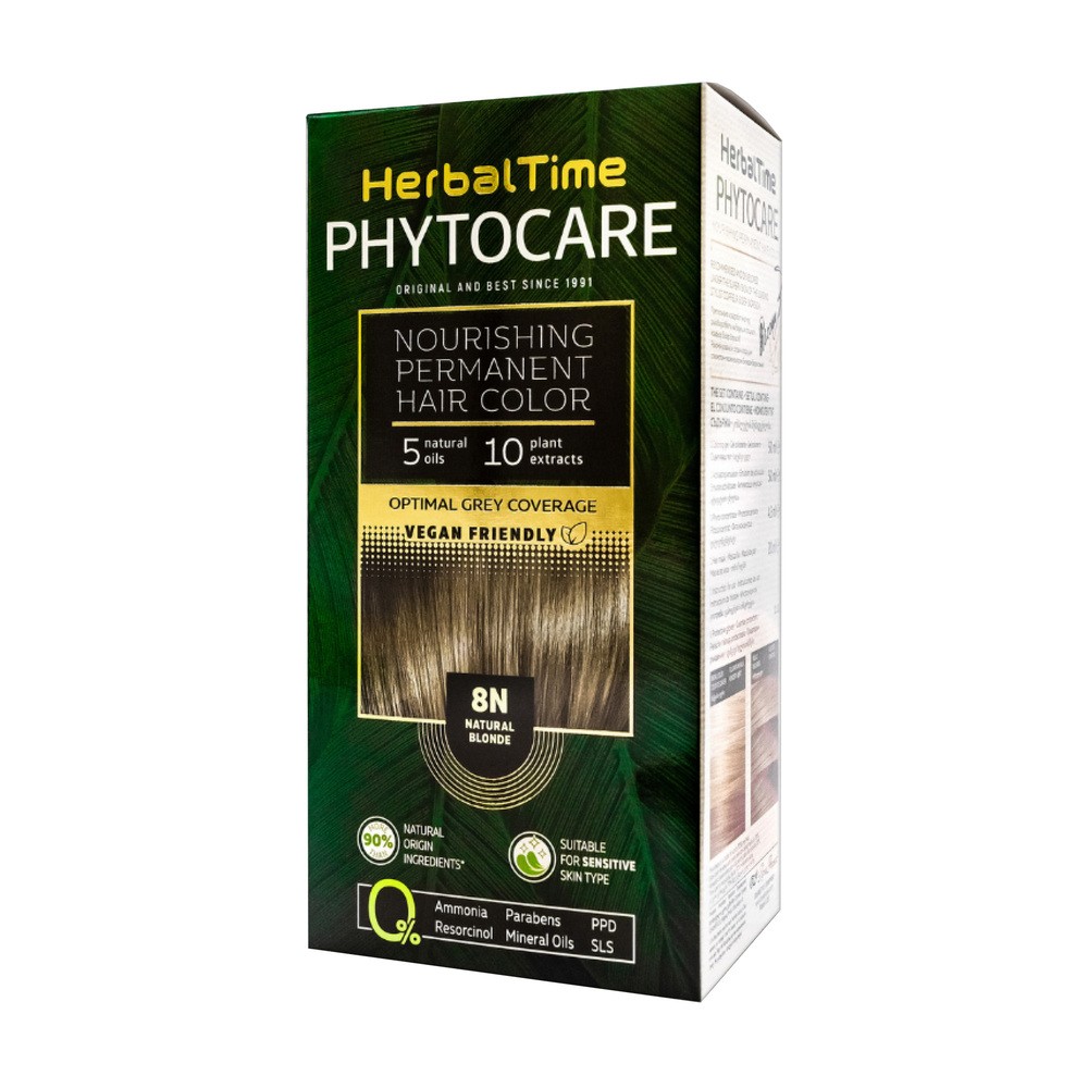 Herbal Time Naturalna Farba 8N NATURAL BLONDE 130 ml