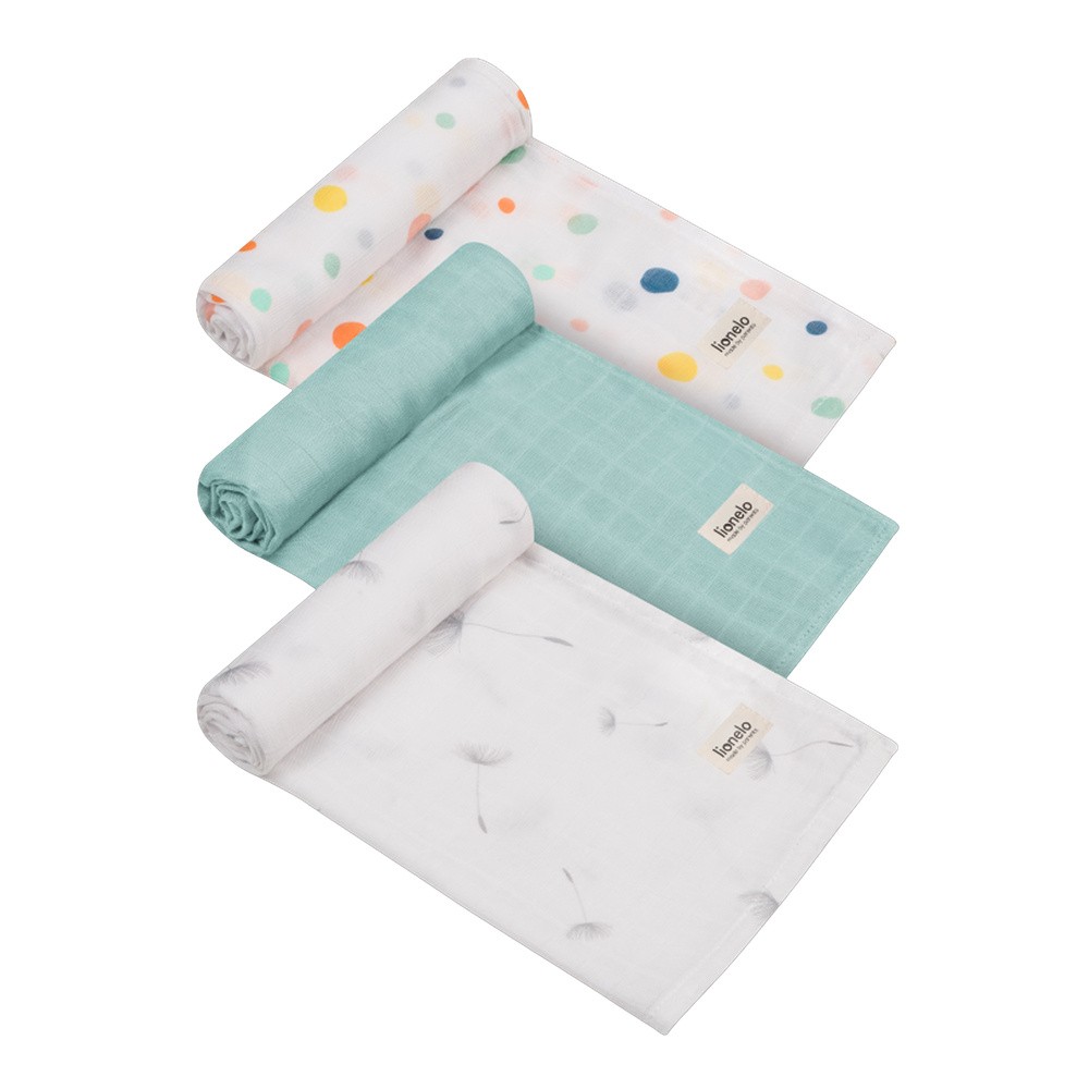Pieluszki Bambusowe Lionelo Bamboo Set Dot