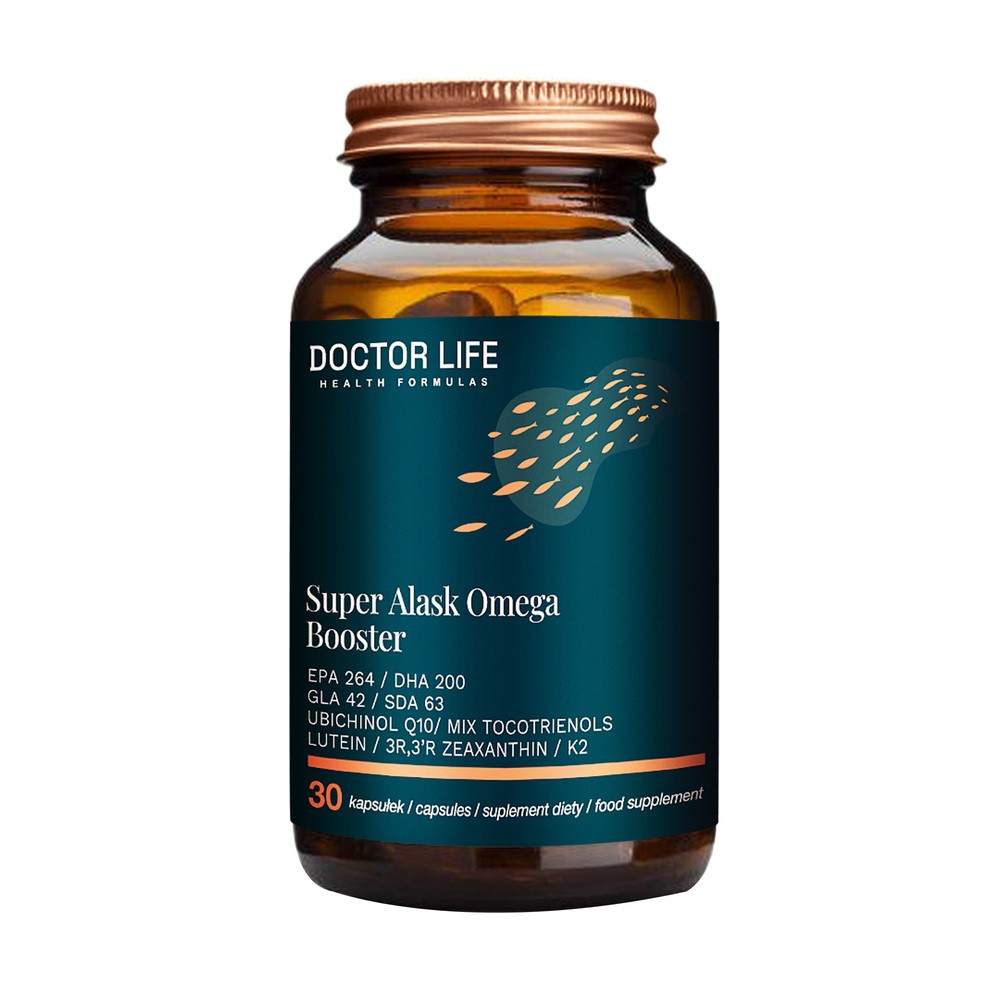 Doctor Life Super Alask Omega Booster, 30 kapsułek