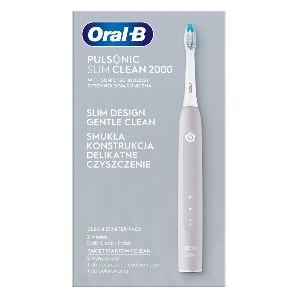 Oral-B Pulsonic Slim Clean 2000 Szary