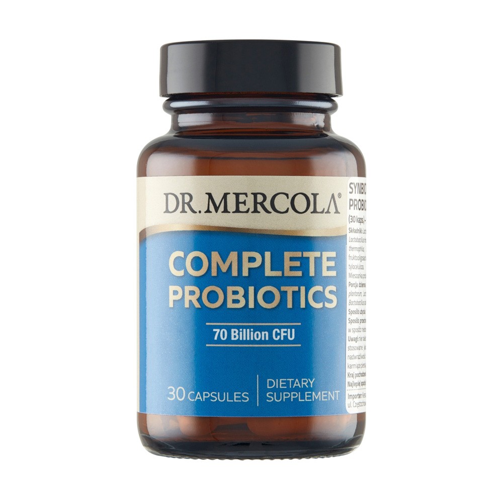Kenay Mercola Health Resources 3200 W. Higgins Rd. Hoffm Synbiotyk (probiotyki + prebiotyki) Complete Probiotics 60 kapsułek