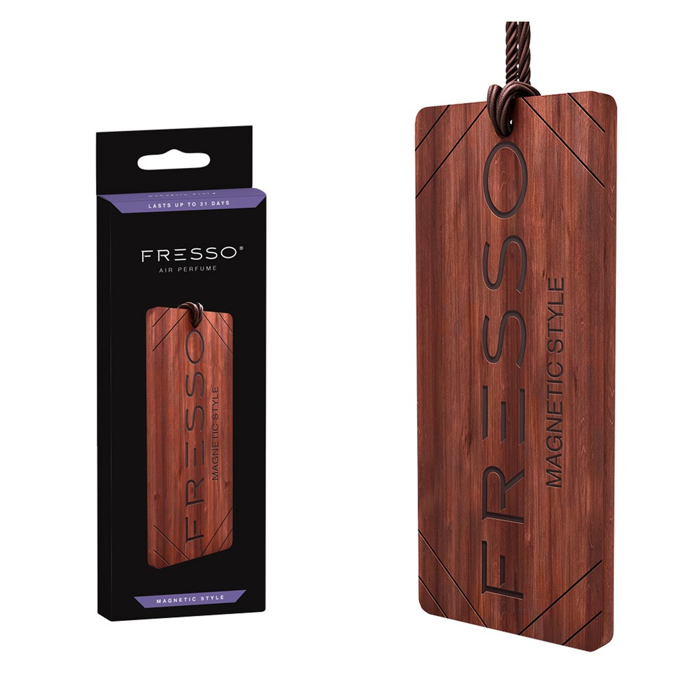 Fresso Zawieszka Drewniana Zapach Magnetic Style