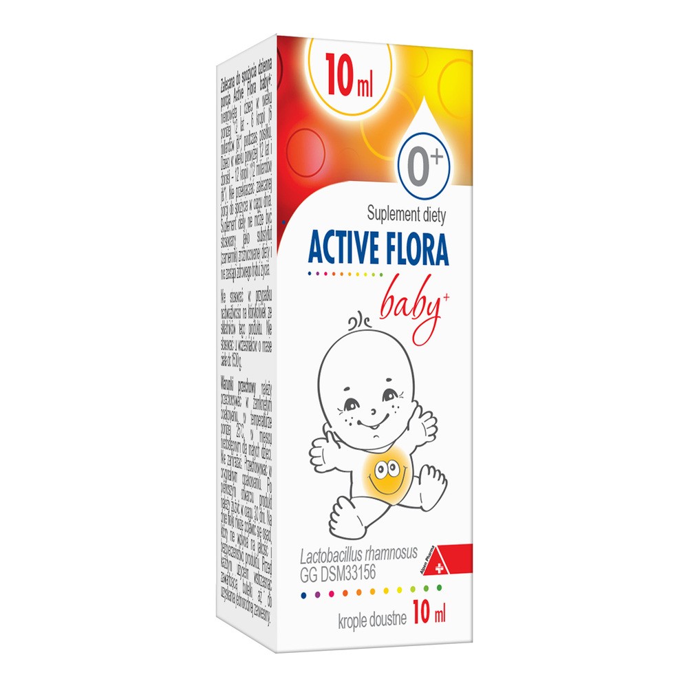 Active Flora Baby+ krople, 10 ml