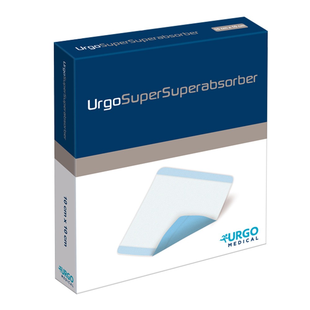 UrgoSuperSuperabsorber, opatrunek, 20 cm x 30 cm, 1 szt. (z opakowania wielosztukowego)