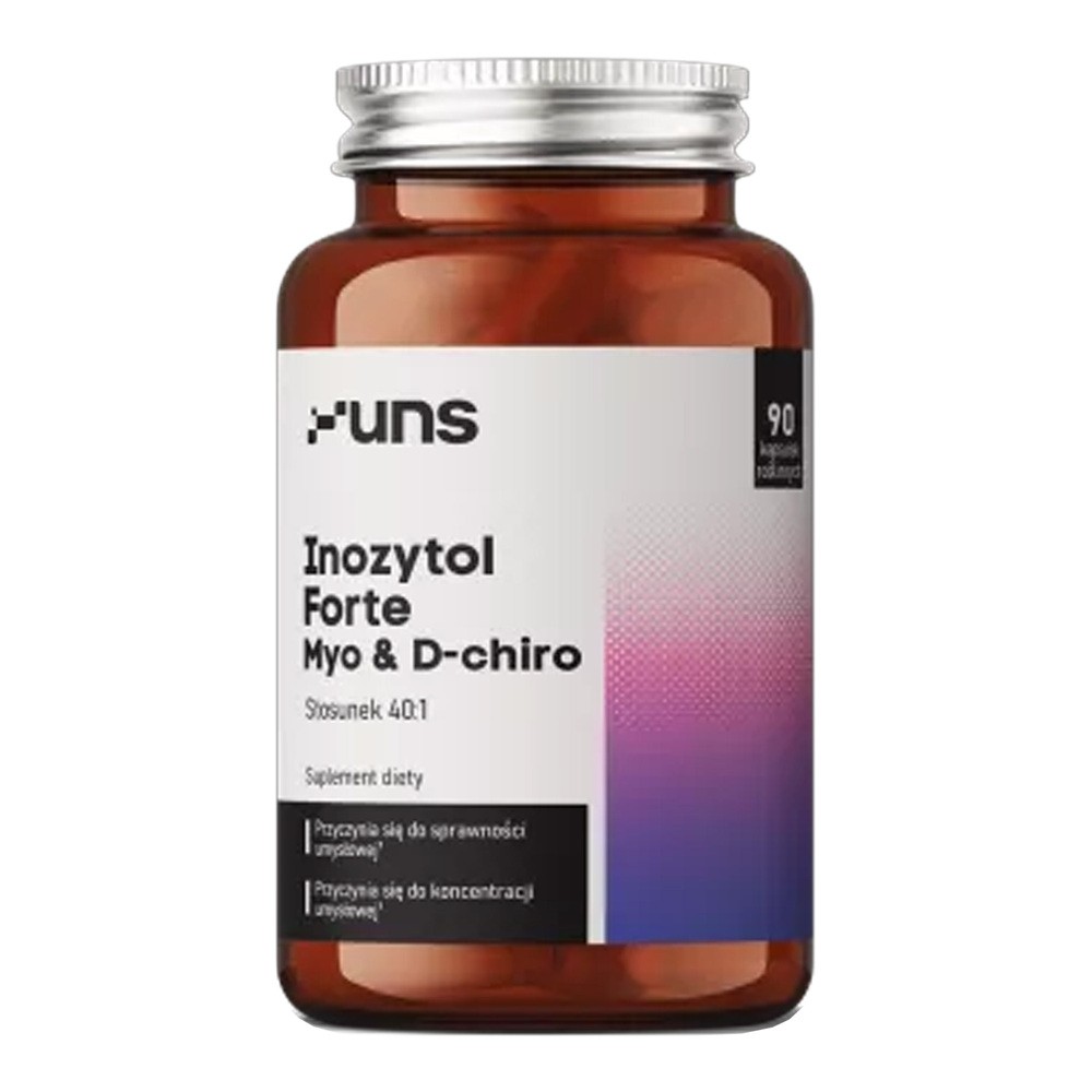 UNS Inozytol Forte Myo & D-Chiro, kapsułki, 90 sztuk