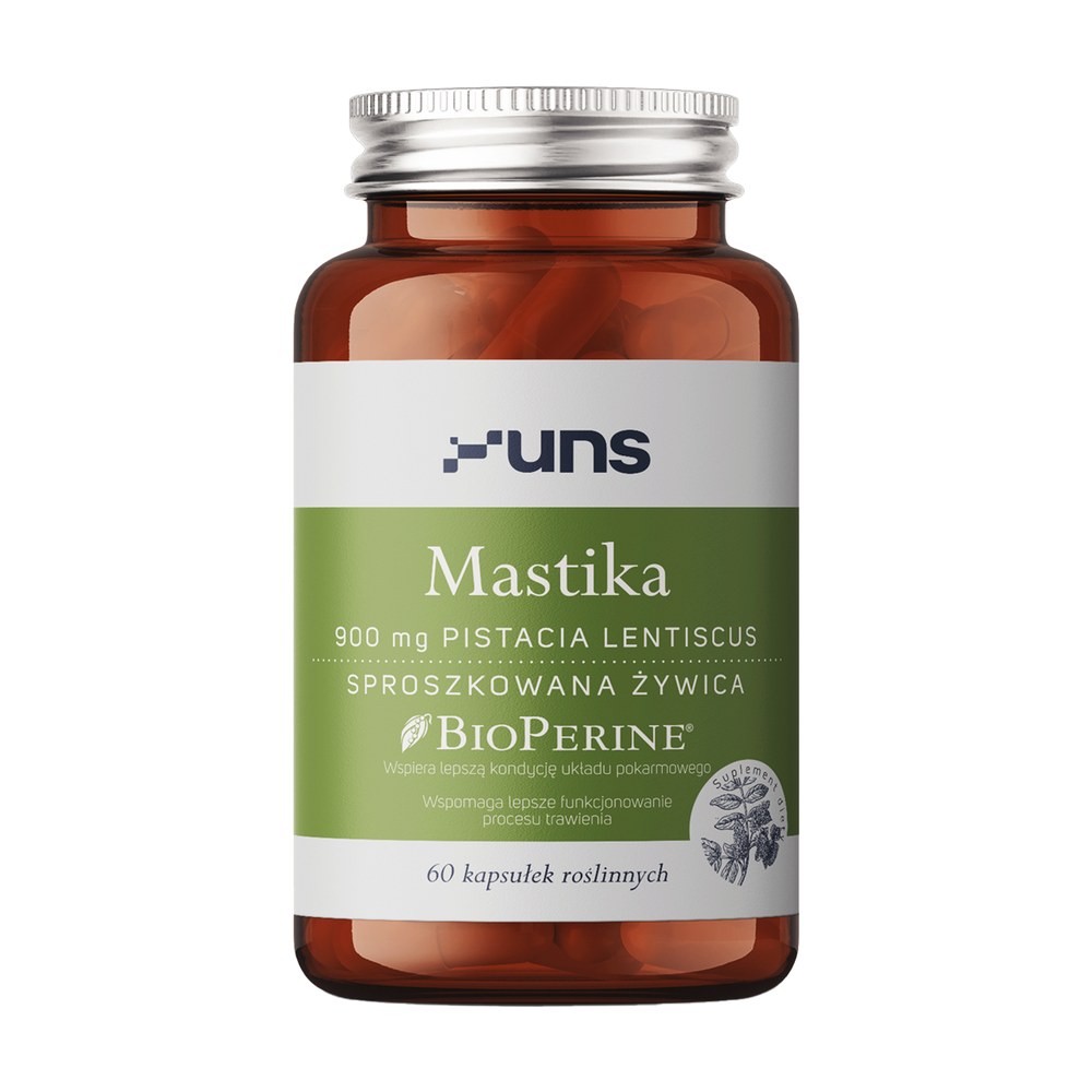 Uns Mastika + Bioperine, kapsułki, 60 szt.