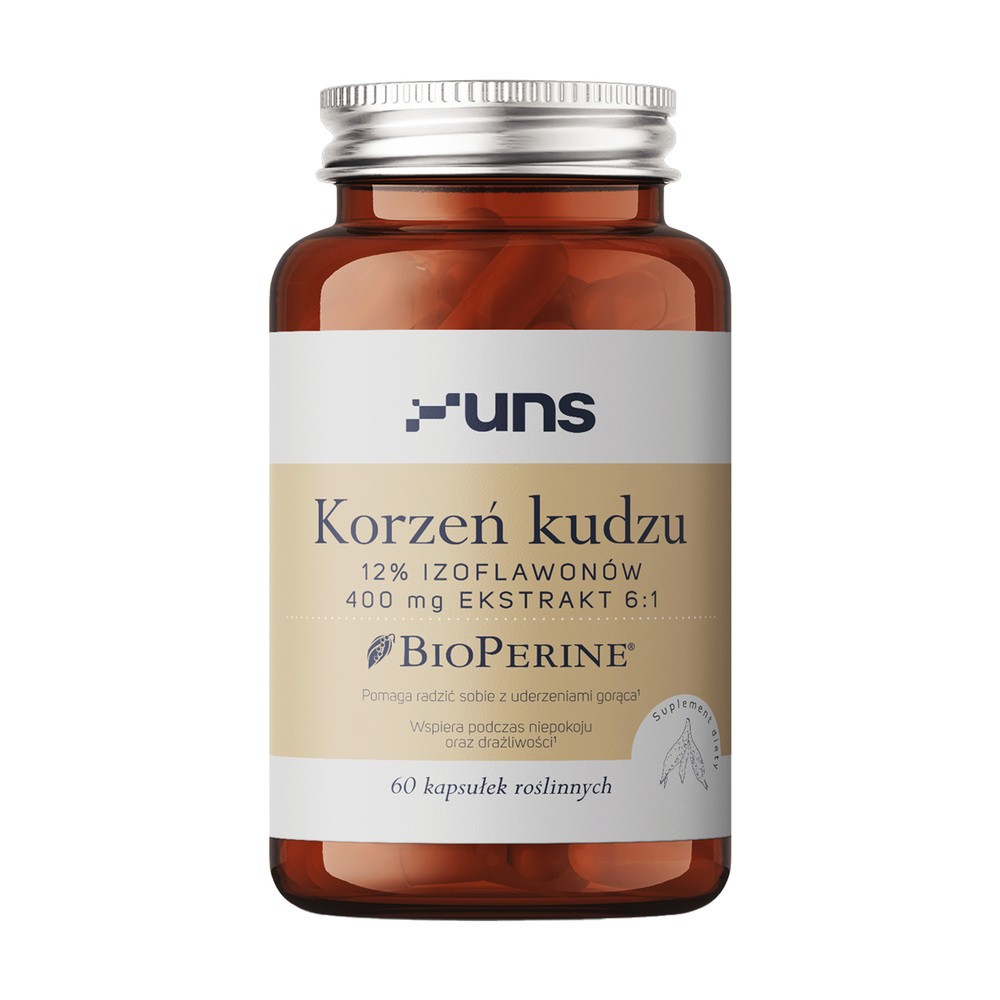 UNS Korzeń Kudzu 40% Izoflawonów Ekstrakt 6:1 60vegcaps