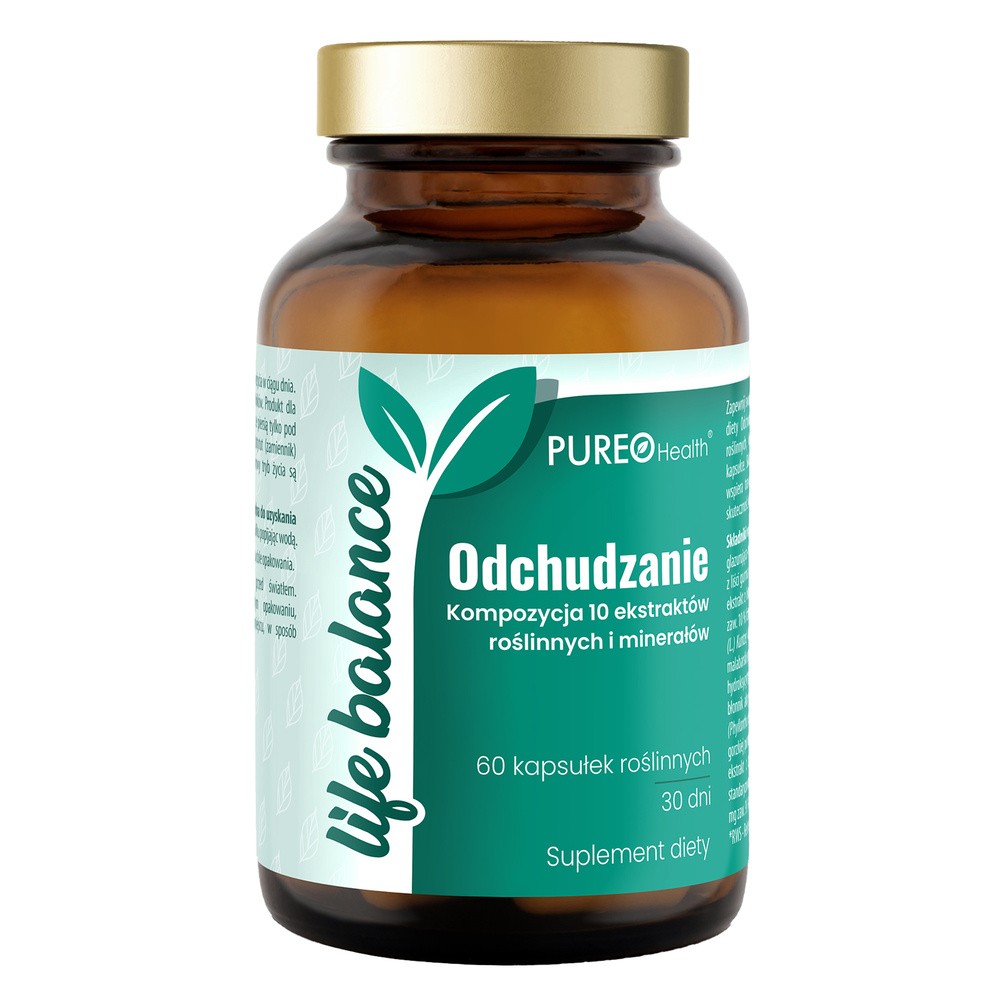 Pureo Health Life Balance Odchudzanie, 60 kapsułek