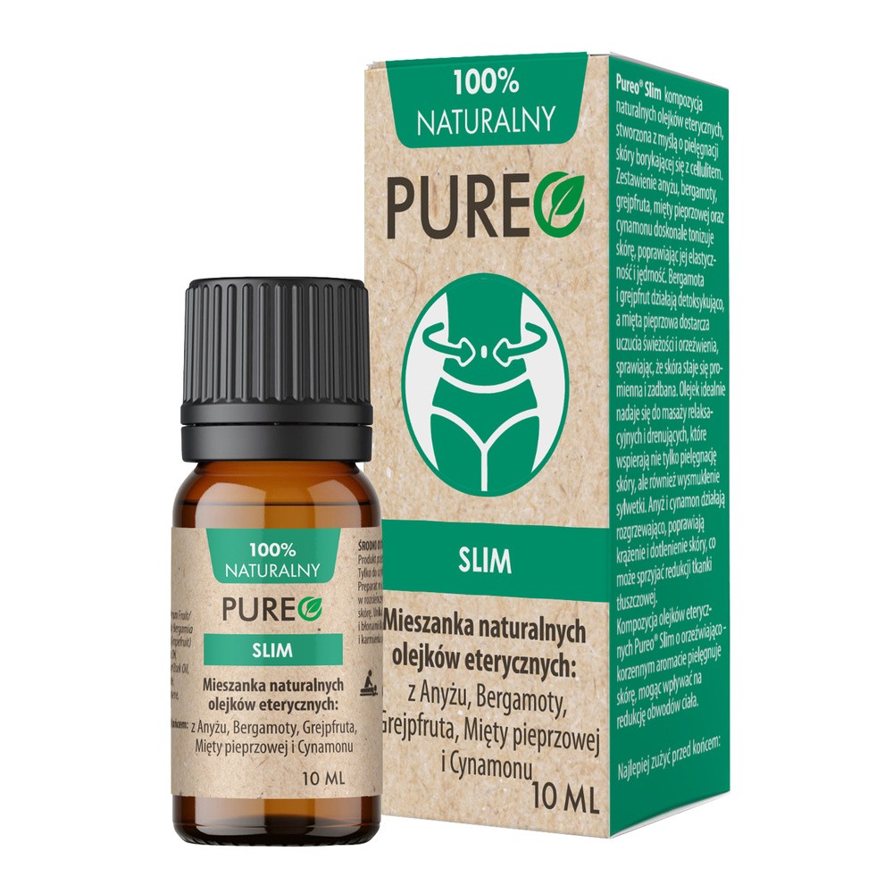 Pureo Slim, mieszanina olejków eterycznych, 10 ml