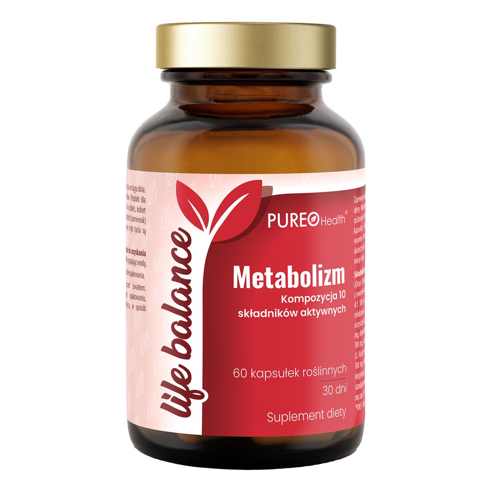 Pureo Health Life Balance Metabolizm, 60 kapsułek