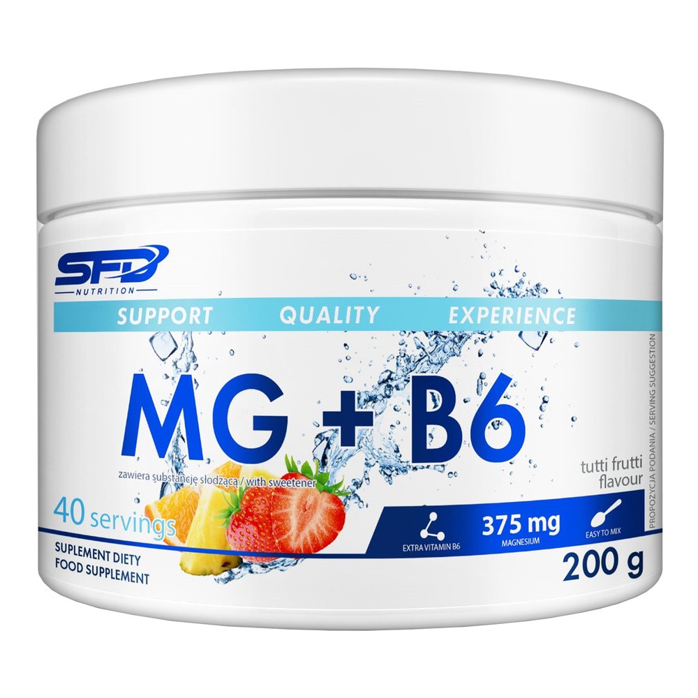 SFD Mg + B6 Tutti Frutti, proszek 200 g