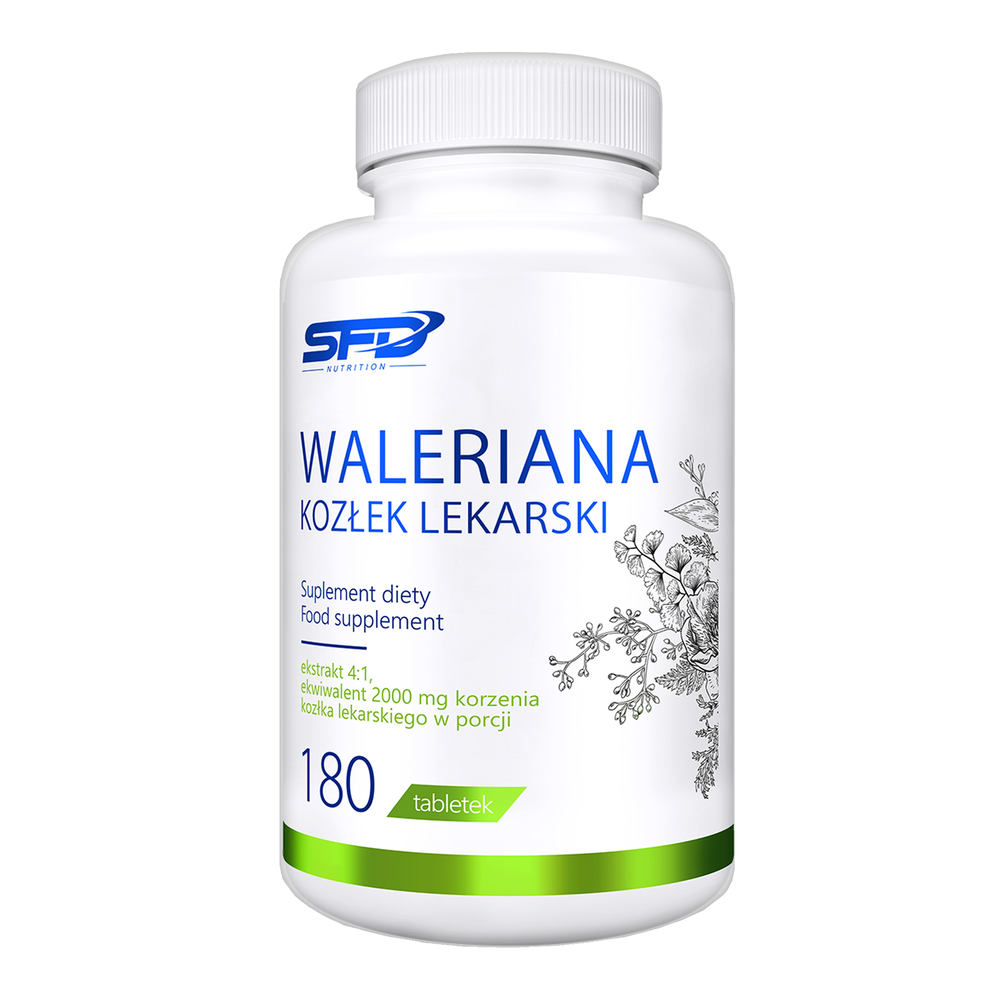SFD Waleriana kozłek lekarski, 180 tabletek